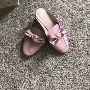 Pink BP pink mules